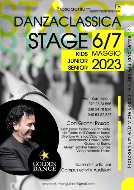 Stage+Audizione con il M° Gianni Rosaci